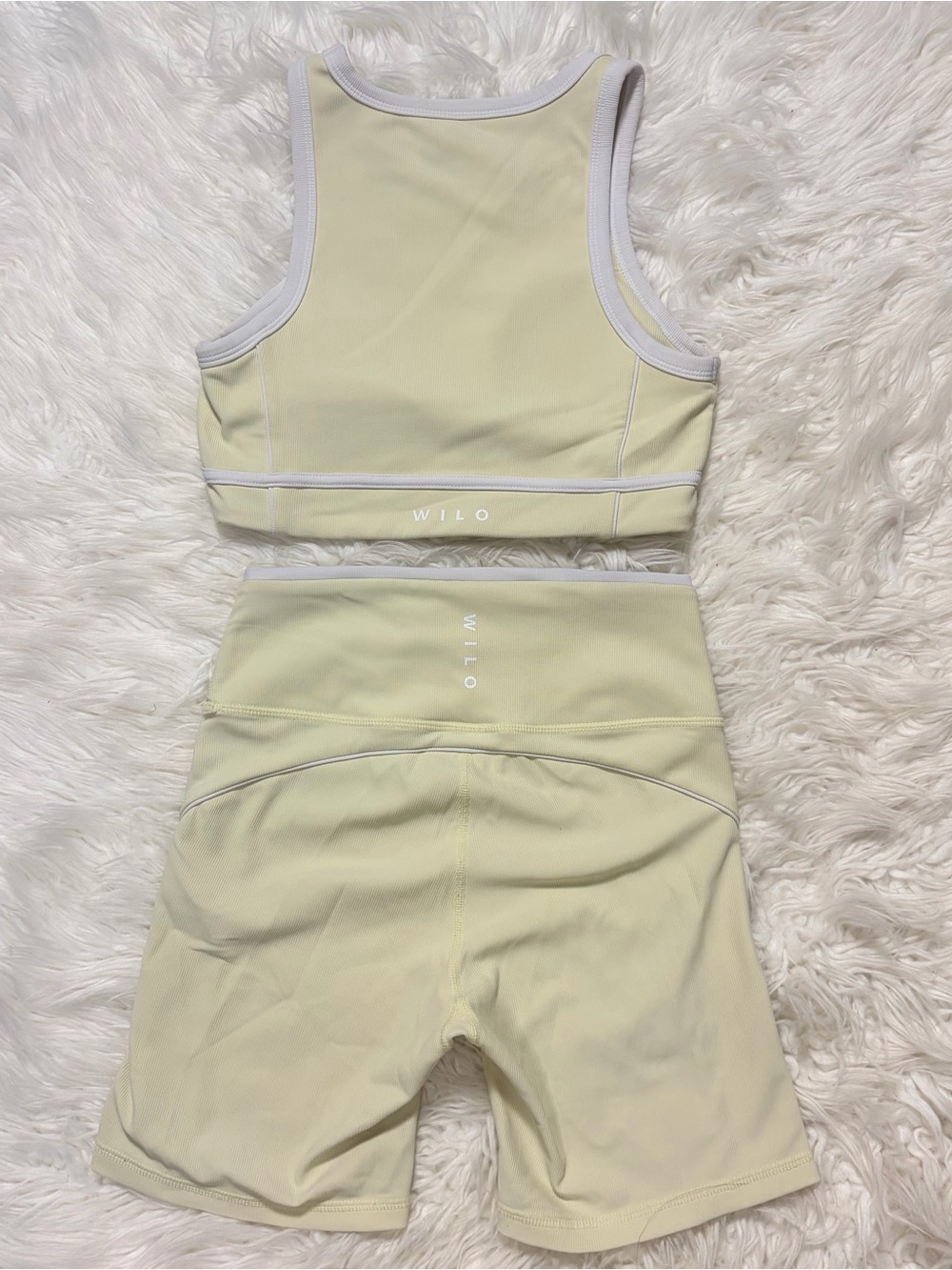 WILO Rib Piper Bra and Short (Lemon) size Small - Picture 2 of 10